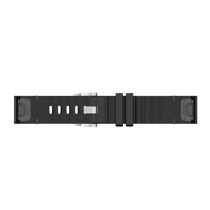 Garmin Fenix 9 - 43mm Leder Hybridarmband (Schwarz)