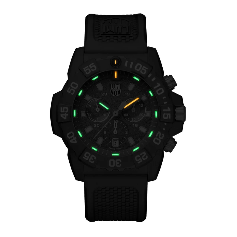Luminox Navy SEAL XS.3597 Herren Armbanduhr Grün • Chronograph • 20 ATM Taucheruhr