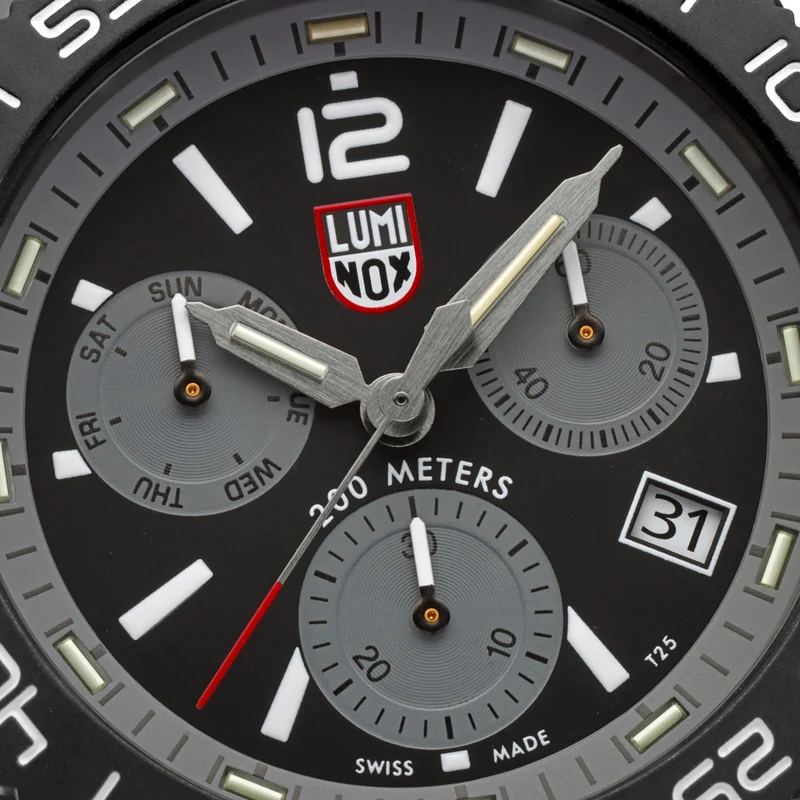 Luminox Pacific Diver XS.3148 Herren Armbanduhr Graphitgrau • Saphirglas • Chronograph