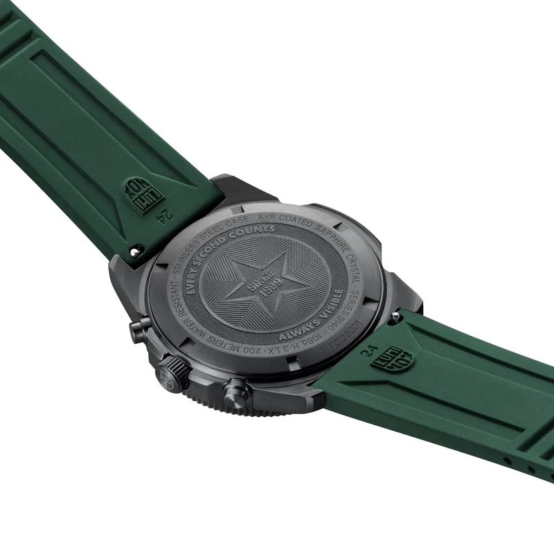 Luminox Pacific Diver XS.3147 Herren Armbanduhr Grün • Saphirglas • 200 m Wasserdicht