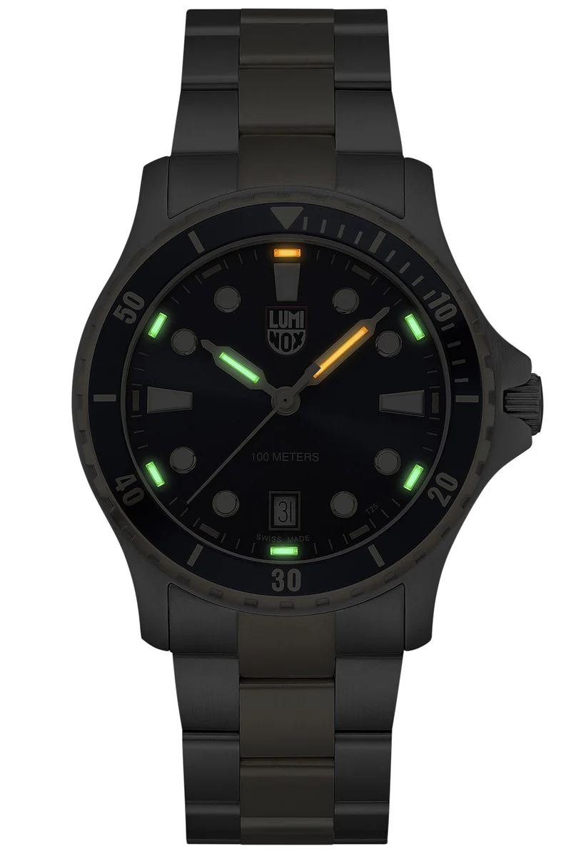 Luminox Sport Timer XS.0944 Herrenuhr Bicolor/Blau • Schweizer Quarzwerk • Luminox Light Technology