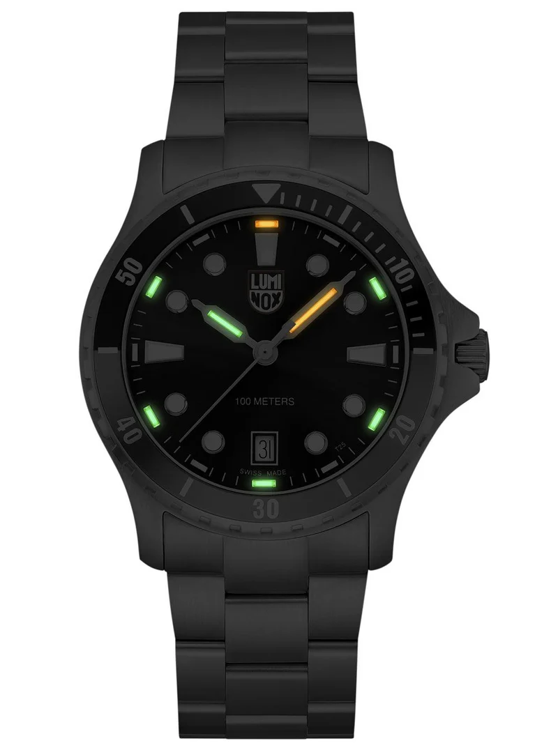 Luminox Sport Timer XS.0941 Herren Armbanduhr Silber • Schweizer Quarzwerk • Luminox Lichttechnologie