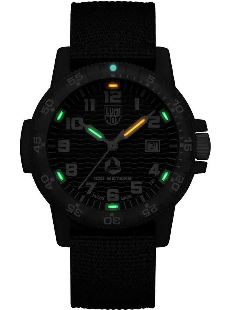 Luminox Tide Eco XS.0321.ECO Herren Armbanduhr • Recyceltes Meeresplastik • Schweizer Quarzwerk