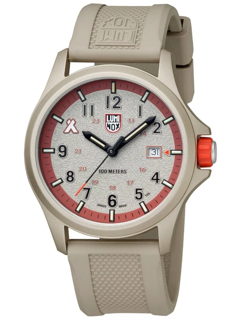 Luminox Bear Grylls Survival Land XB.3717 Herrenuhr Beige • Schweizer Quarzwerk • Mineralglas