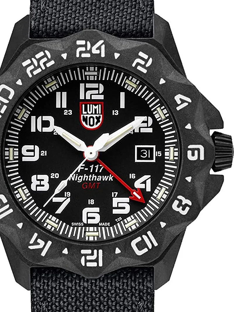 Luminox F-117 Nighthawk XA.6441 Herren Armbanduhr • GMT-Funktion • 20 ATM wasserdicht