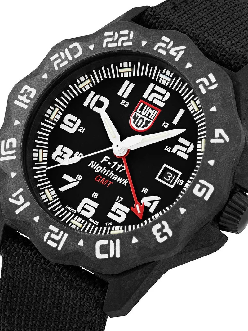 Luminox F-117 Nighthawk XA.6441 Herren Armbanduhr • GMT-Funktion • 20 ATM wasserdicht
