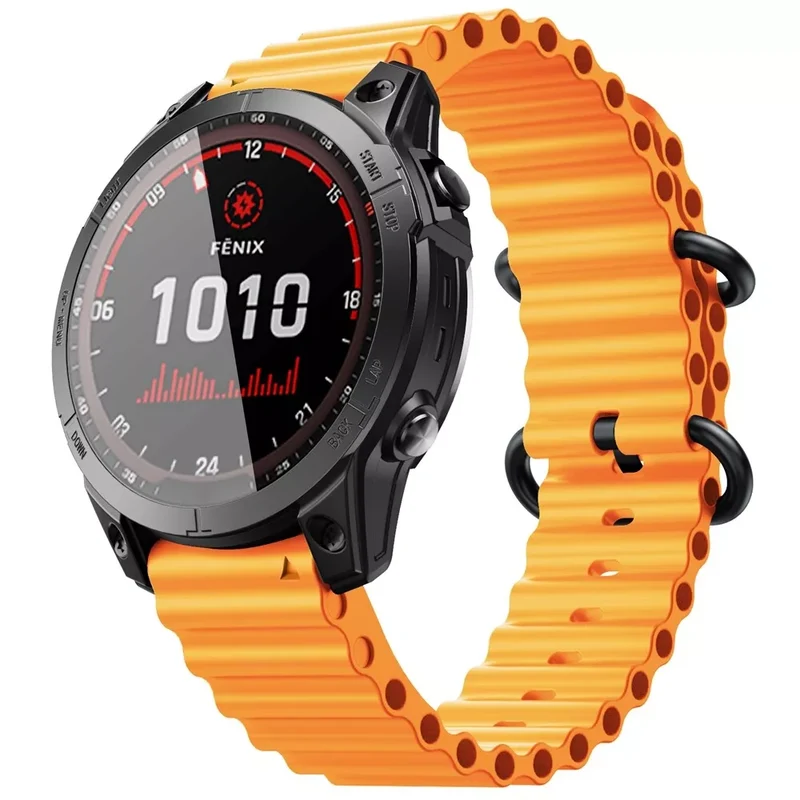 Garmin Fenix 9 Pro - 47mm Ocean Armband (Orange)