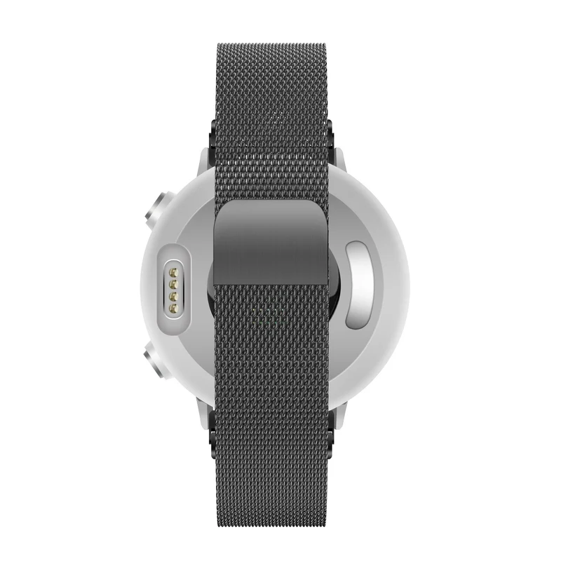Bandz Garmin Fenix 9 - 43mm Milanese Loop Armband (Schwarz)