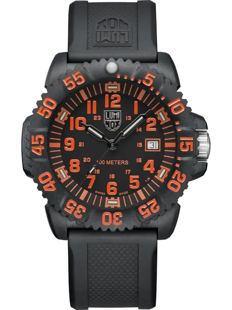 Luminox Sea Lion X2.2059.2 Herren Armbanduhr Schwarz • Schweizer Quarzwerk • CARBONOX-Gehäuse