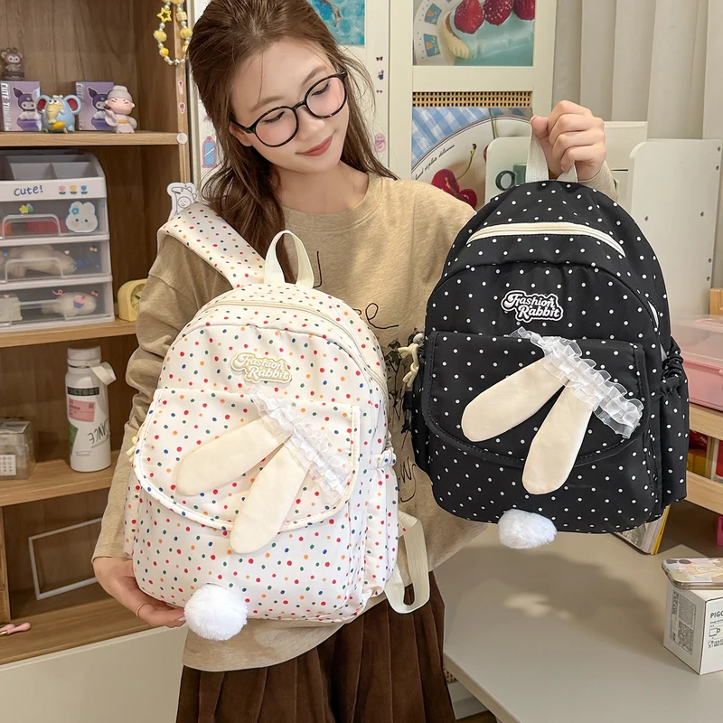 Dekorativer Bunny-Ear Rucksack Karnz