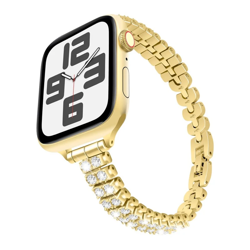 Unglaublich Süß Apple Smartwatch Metall Und Strass Universell Armband