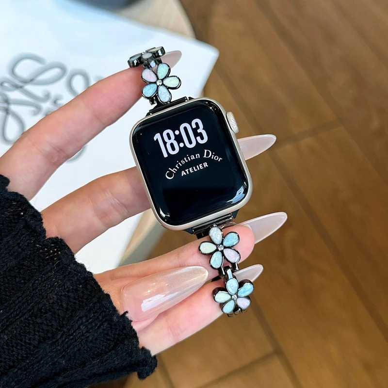 Schön Apple Smartwatch Metall Universell Armband