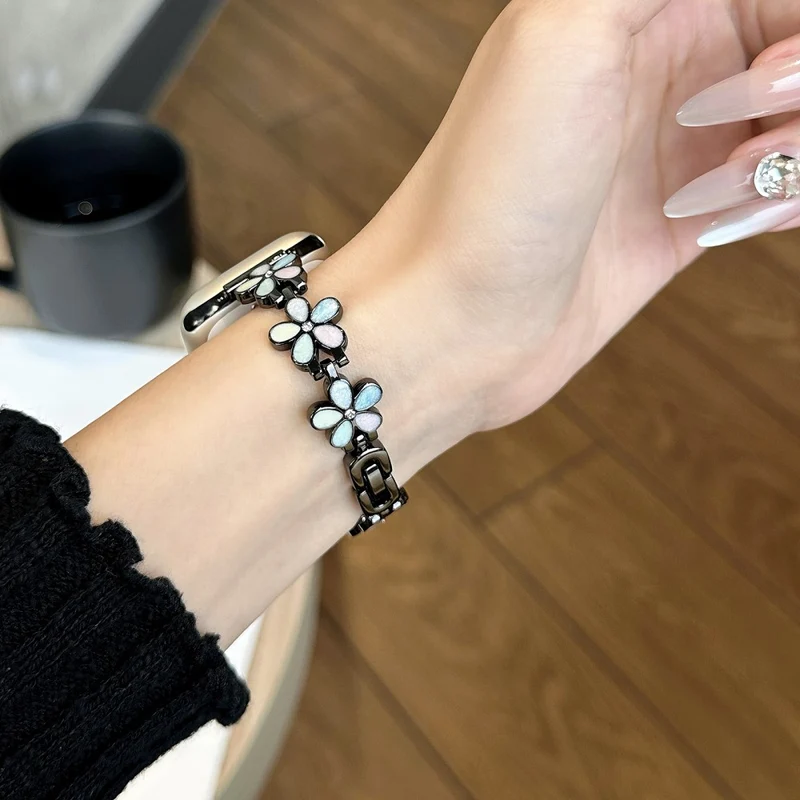 Schön Apple Smartwatch Metall Universell Armband