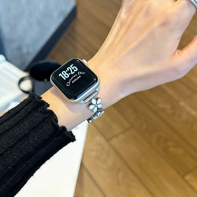 Schön Apple Smartwatch Metall Universell Armband