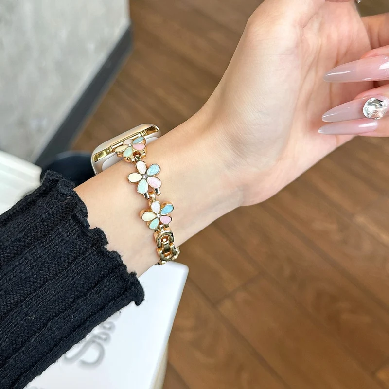 Schön Apple Smartwatch Metall Universell Armband