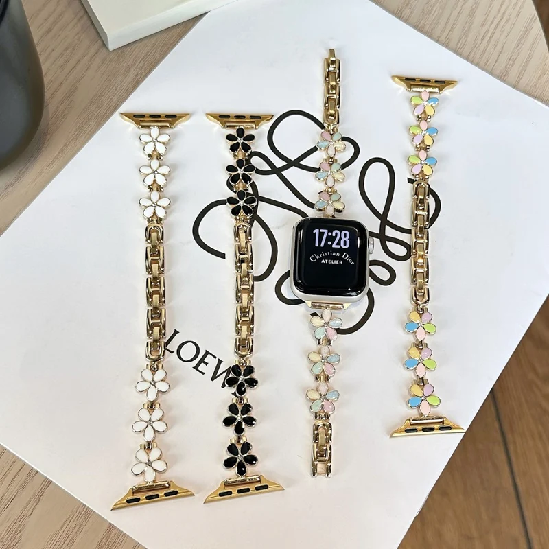 Schön Apple Smartwatch Metall Universell Armband