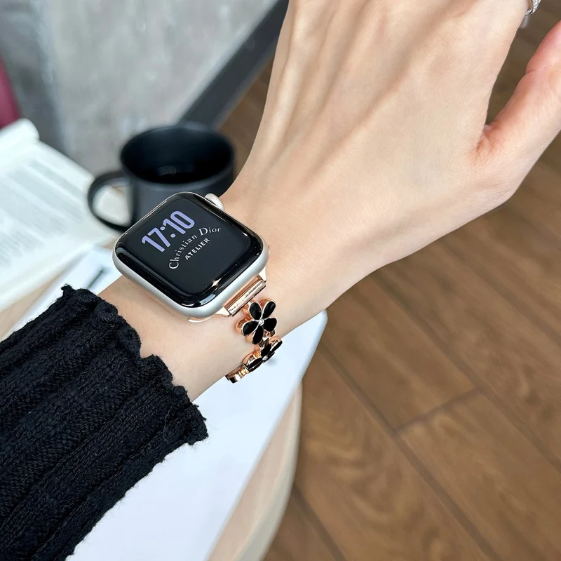 Schön Apple Smartwatch Metall Universell Armband