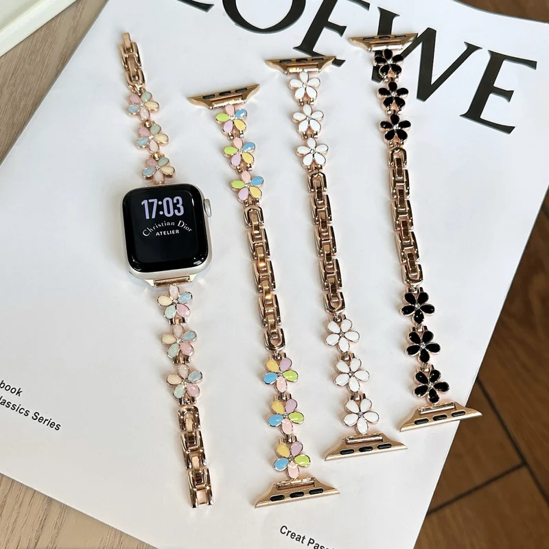 Schön Apple Smartwatch Metall Universell Armband