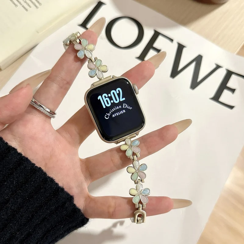 Schön Apple Smartwatch Metall Universell Armband