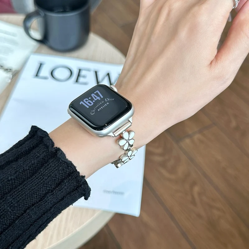 Schön Apple Smartwatch Metall Universell Armband