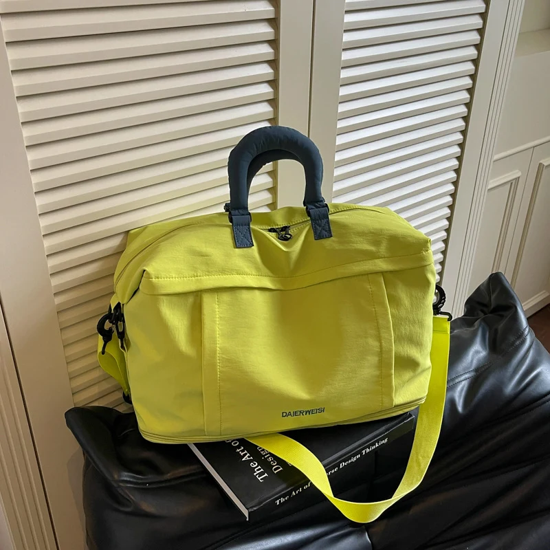 Robuste Canvas Wochenend-Duffle-Tasche Karnz