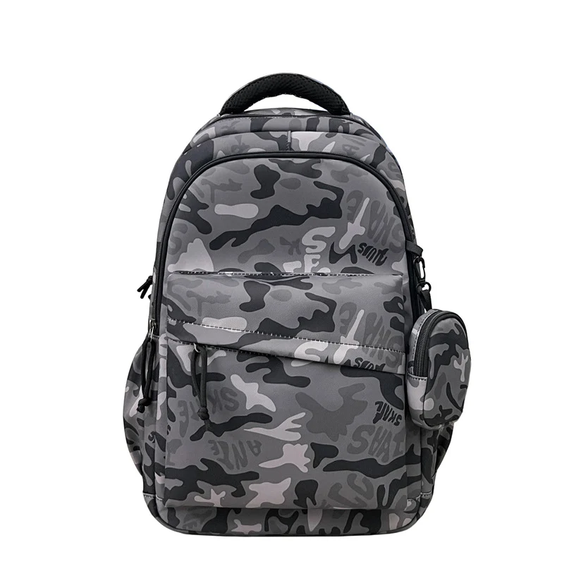 Robuste Camouflage Druck Rucksack Karnz