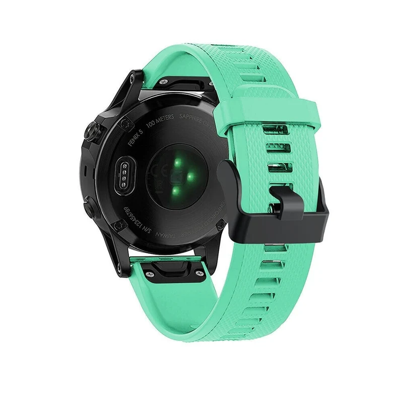 Garmin Fenix 9 - 47mm Silikonarmband (Aqua)