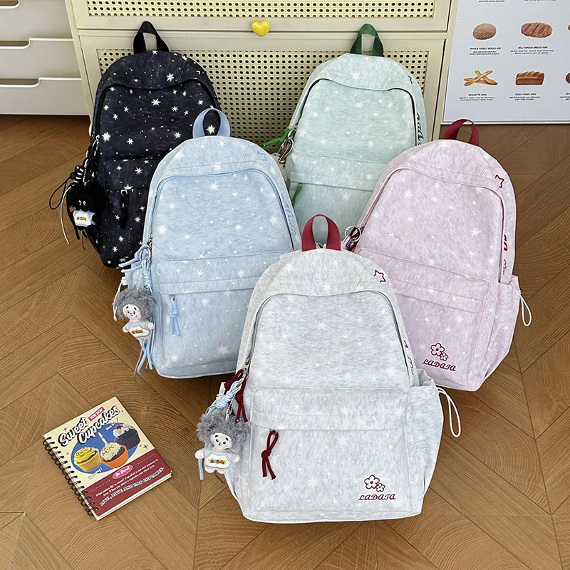 Niedlicher Sternenmuster-Rucksack Karnz