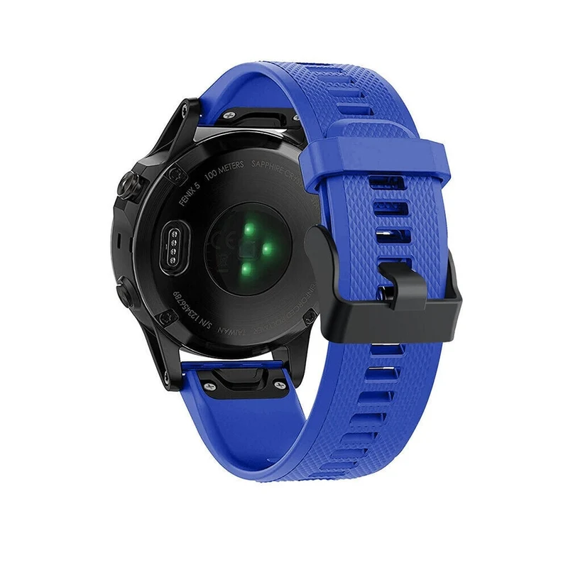 Garmin Fenix 9 Pro - 47mm Silikonarmband (Blau)