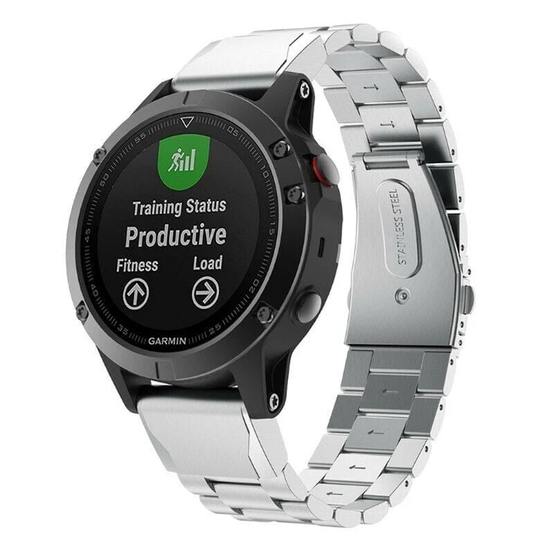 Garmin Fenix 9 - 47mm Stahlarmband (Silber)