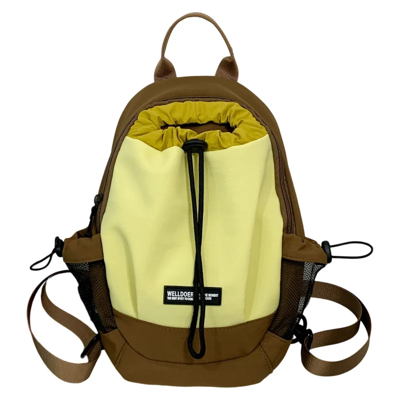 Kordelzugverschluss Lässiger Rucksack Karnz