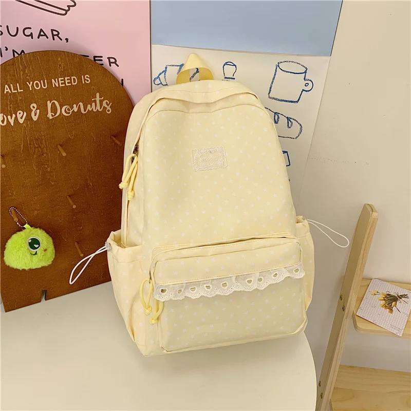Dekorative Stern-Druck Rucksack Karnz