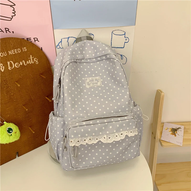 Dekorative Stern-Druck Rucksack Karnz