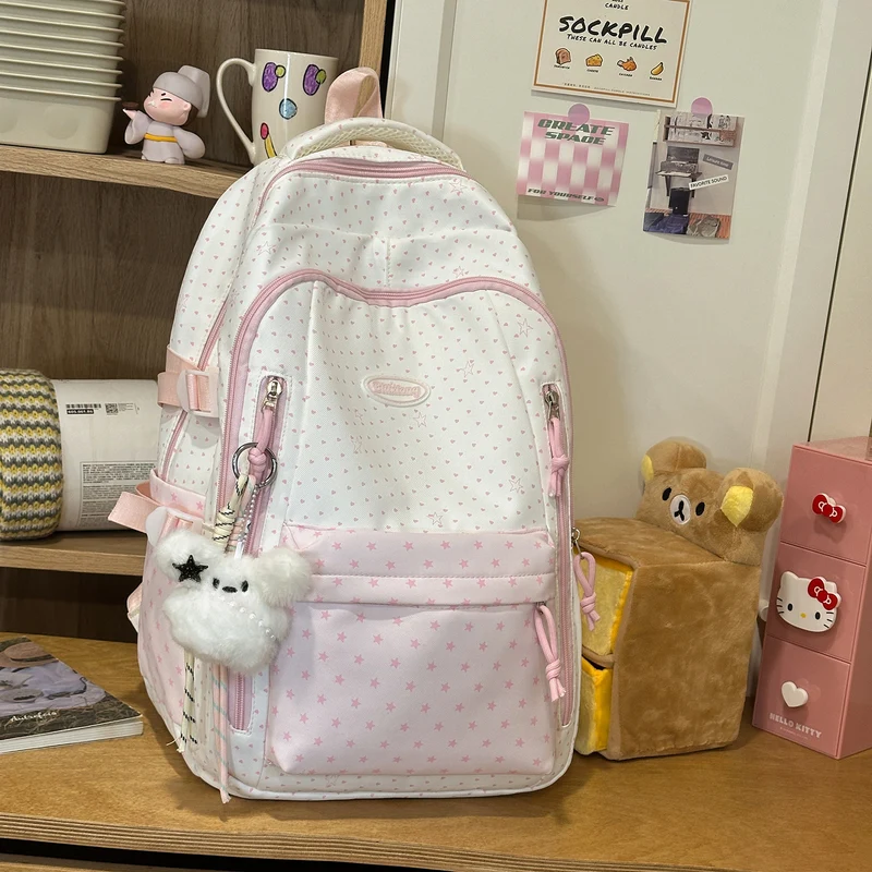 Dekorativer Rucksack mit Sternenmuster Karnz