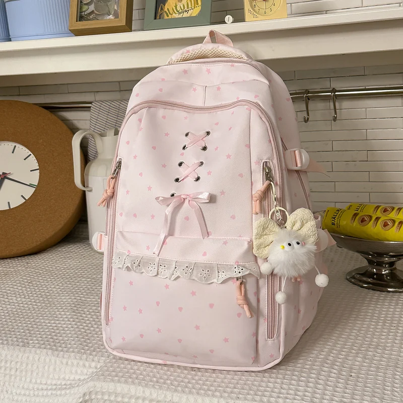 Dekorativer Sternmuster-Rucksack Karnz 1791205780