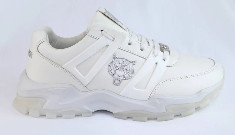 PLEIN SPORT Herren Sneakers weiß SIPS100501