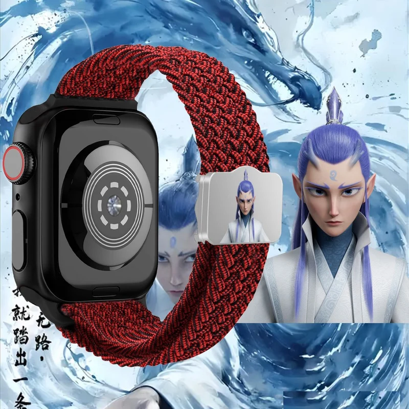 Exquisit Apple Smartwatch Nylon Universell Armband
