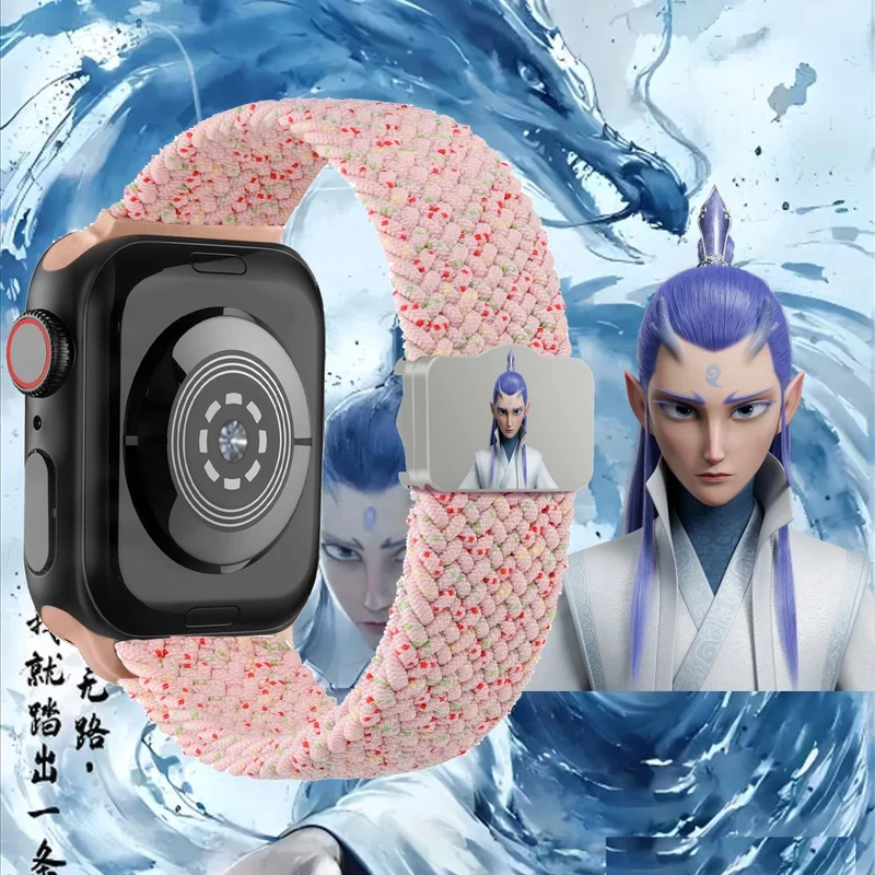 Exquisit Apple Smartwatch Nylon Universell Armband