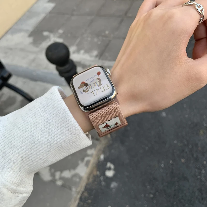 Sehr Cool Apple Smartwatch Nylon Universell Armband