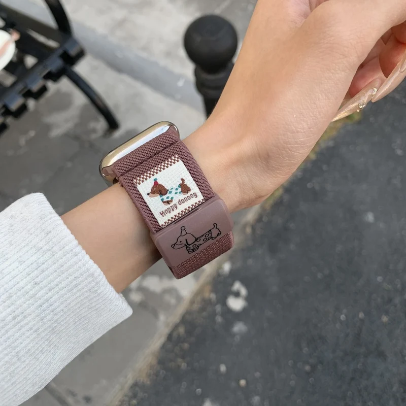 Sehr Cool Apple Smartwatch Nylon Universell Armband