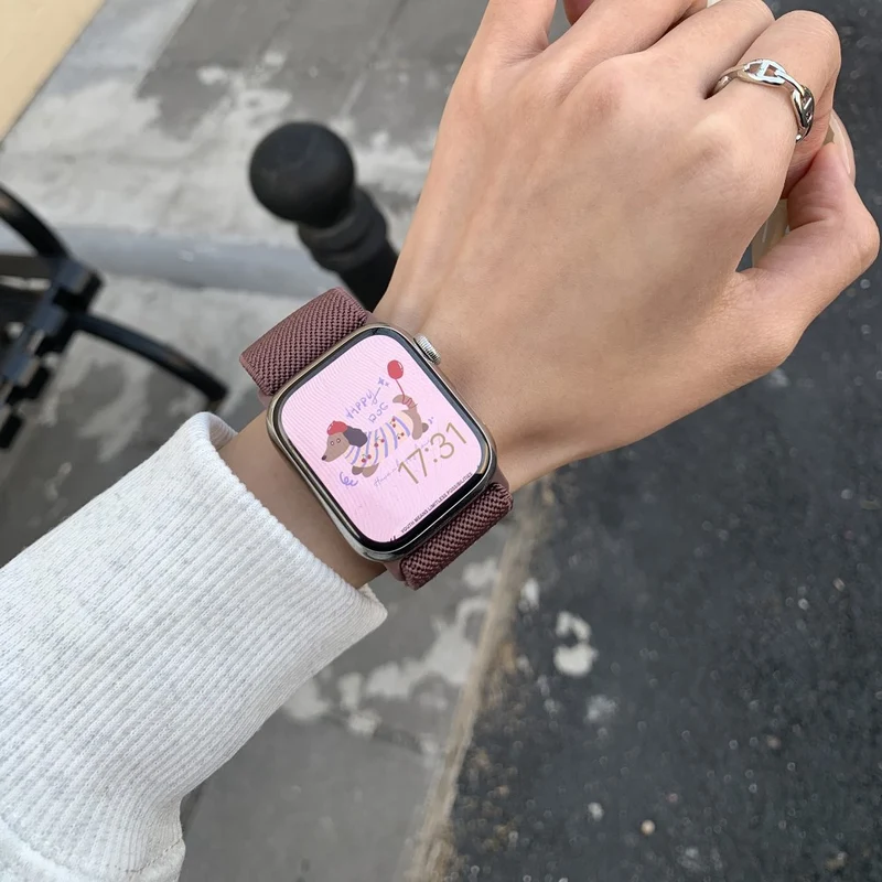 Sehr Cool Apple Smartwatch Nylon Universell Armband
