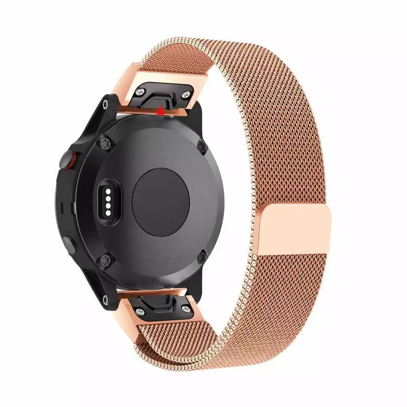 Garmin Fenix 9 Pro - 47mm Milanese Armband (Roségold)
