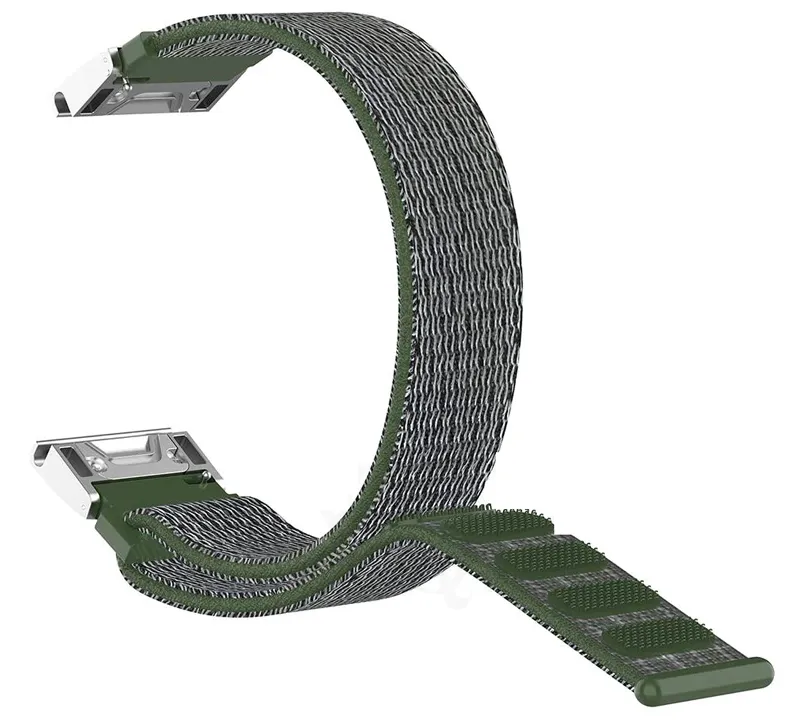 Garmin Fenix 9 Pro - 47mm Nylonarmband (Olivgrün)