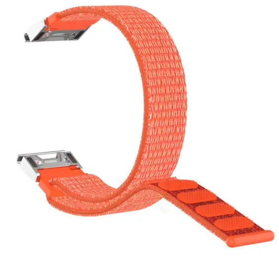 Garmin Fenix 9 Pro - 47mm Nylonarmband (Orange)