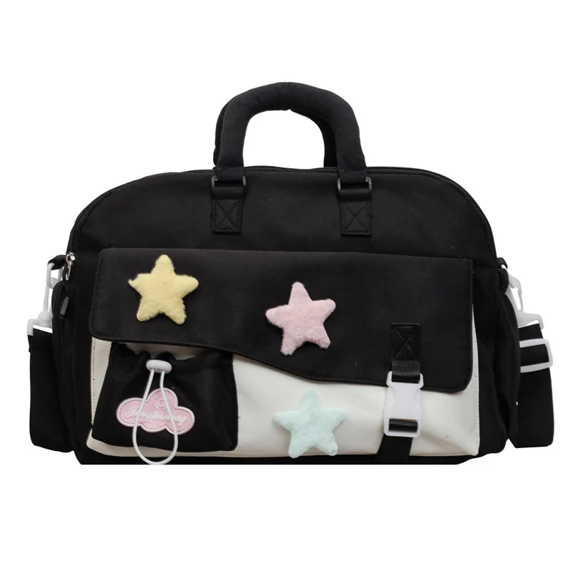 Dekorative Stern-Appliqué Reisetasche Karnz