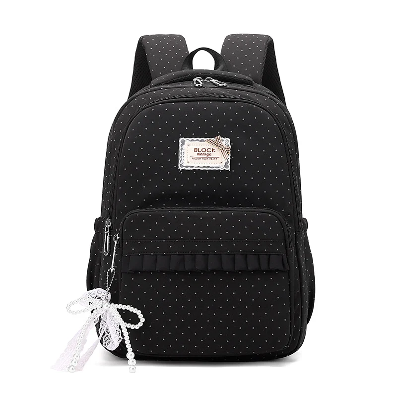 Dekorativer gepunkteter Rucksack Karnz