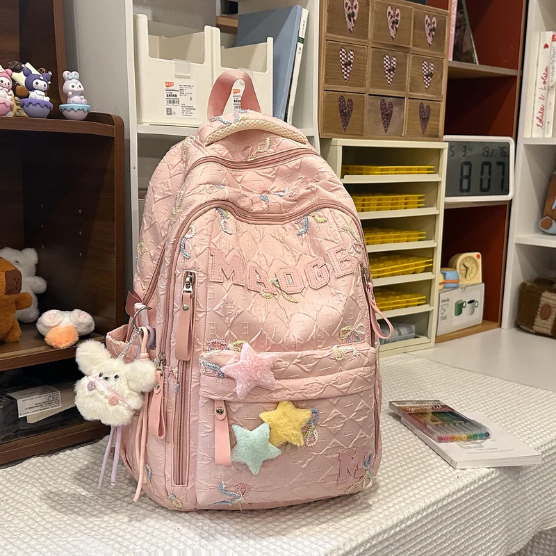 Dekorative Gepolsterte Rucksack Karnz
