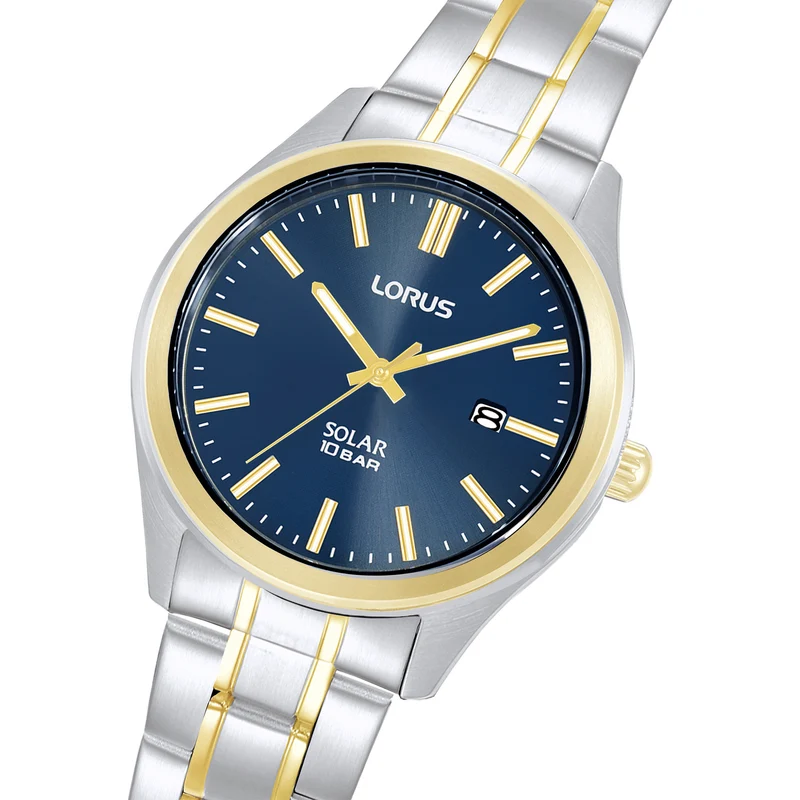 Lorus Classic RX392AX9 Herren Armbanduhr • Solarwerk • Mineralglas