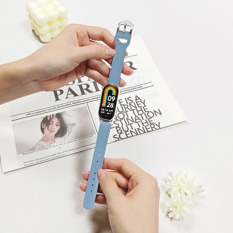 Absolut Ordentlich Xiaomi Smart Band 9 / Xiaomi Smart Band 8 Kunstleder Universell Armband