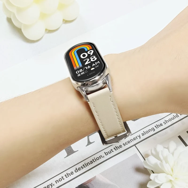 Absolut Ordentlich Xiaomi Smart Band 9 / Xiaomi Smart Band 8 Kunstleder Universell Armband